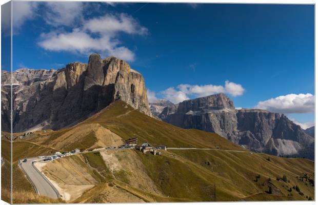 Sellajoch Canvas Print by Thomas Schaeffer