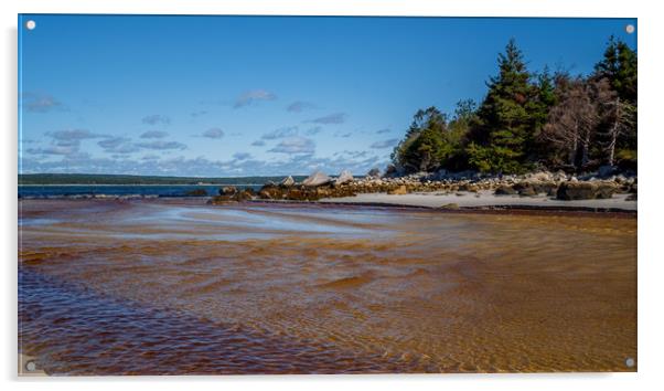 Carters Beach, Nova Scotia, Canada Acrylic by Mark Llewellyn