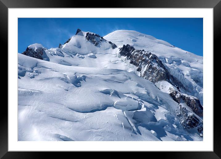 Mont Blanc Framed Mounted Print by Mary Lane