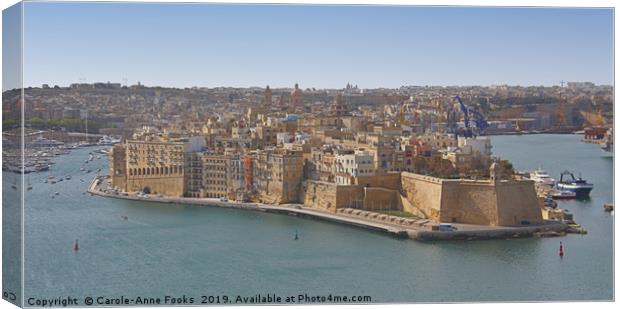 Valletta, Malta. Canvas Print by Carole-Anne Fooks