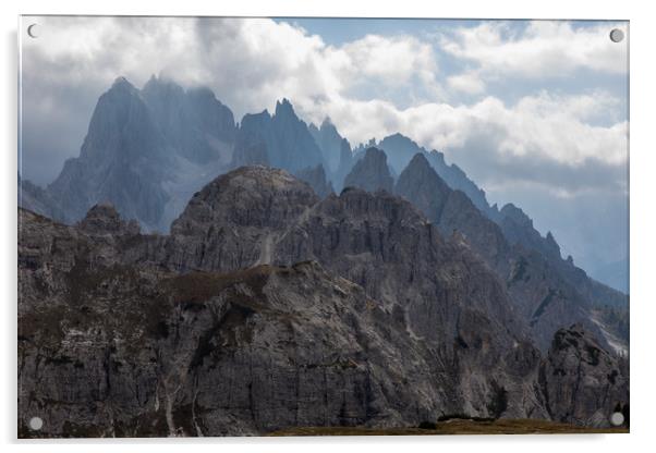 Auronzo panorama Acrylic by Thomas Schaeffer