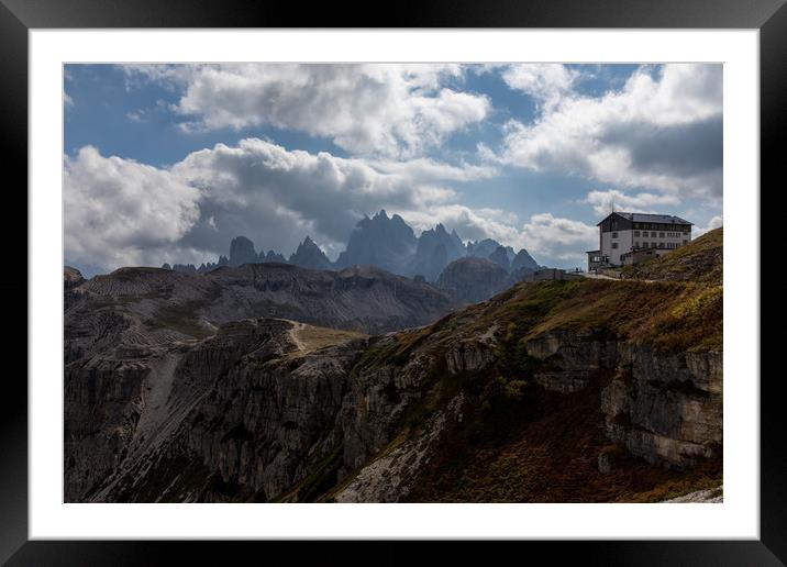 Auronzo panorama Framed Mounted Print by Thomas Schaeffer