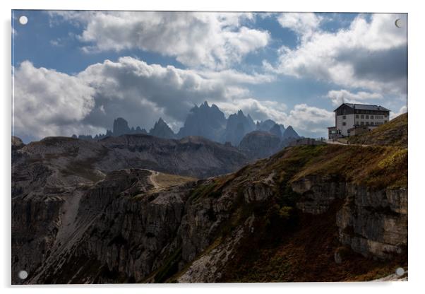 Auronzo panorama Acrylic by Thomas Schaeffer