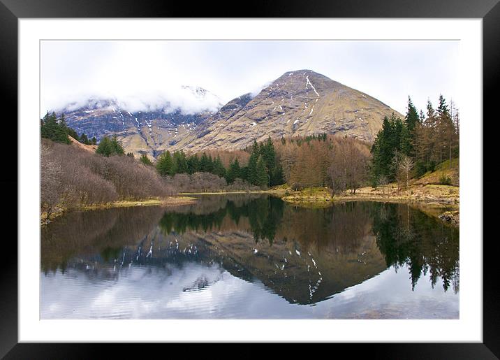 Reflections Framed Mounted Print by Jacqi Elmslie