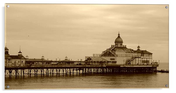 Blackpool Pier Acrylic by Sheryl Brown