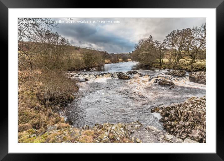 River Tees on the Winter Solstice 2019 (2) Framed Mounted Print by Richard Laidler