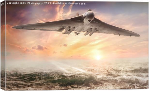 The Mighty Vulcan! Canvas Print by K7 Photography