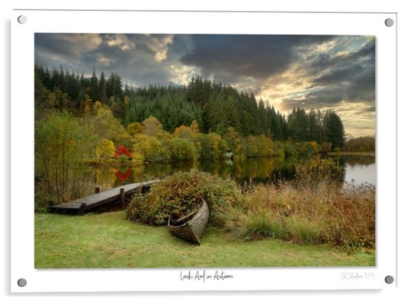 Loch Ard ( a real life painting ) Acrylic by JC studios LRPS ARPS