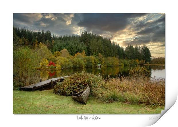 Loch Ard ( a real life painting ) Print by JC studios LRPS ARPS