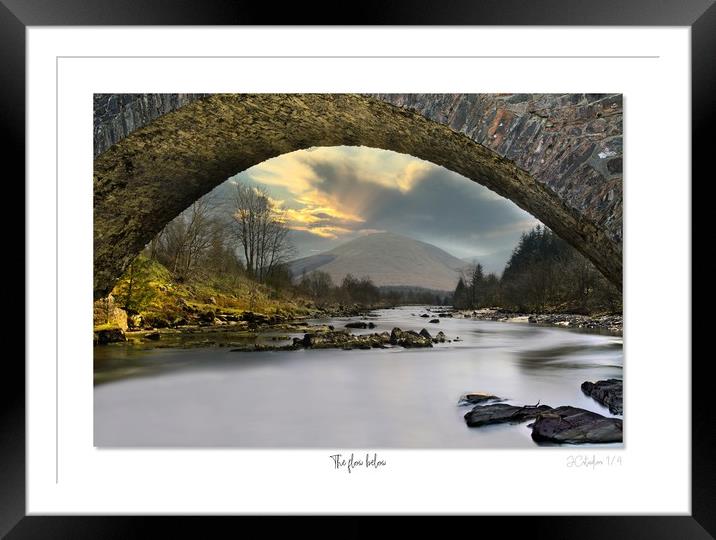 The flow below Framed Mounted Print by JC studios LRPS ARPS