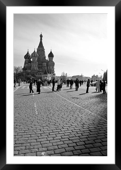Red Square, Moscow Framed Mounted Print by David Gardener