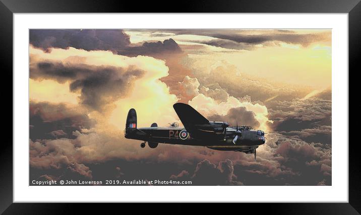 Scampton Four hours Out Framed Mounted Print by John Lowerson
