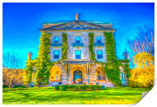 Kykuit Art Print by David Pyatt