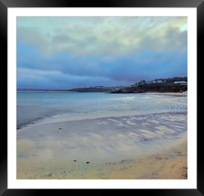  St Ives  Cornwall  Framed Mounted Print by Beryl Curran