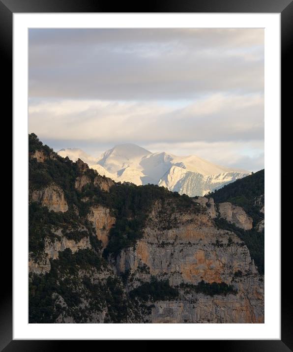Evening Light in the Chistau Valley Framed Mounted Print by Stephen Taylor