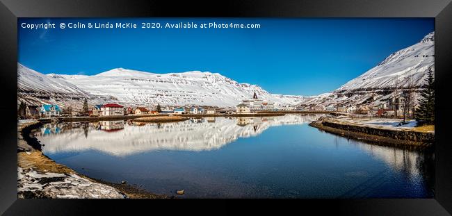 Seydisfjordur, East Iceland Framed Print by Colin & Linda McKie