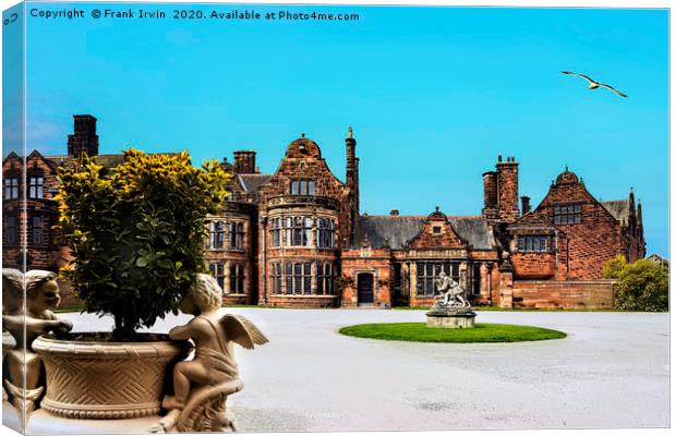 Thornton Manor, Wirral Canvas Print by Frank Irwin