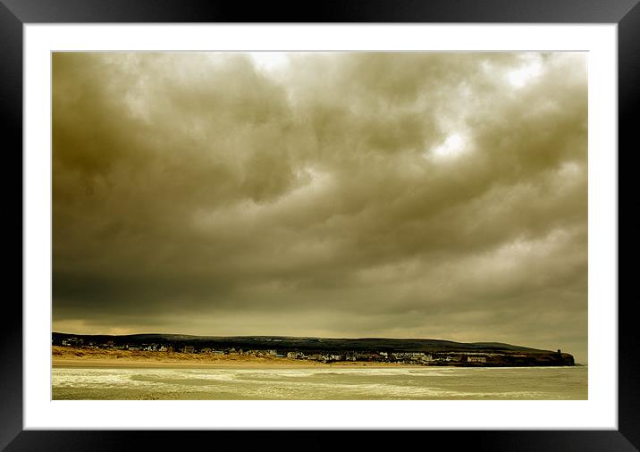 Storm over Castlerock Framed Mounted Print by Stephen Maxwell