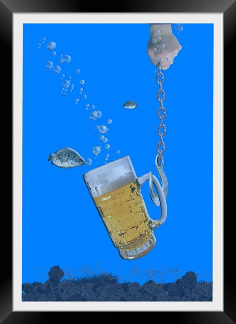 MEE POOR LAGER Framed Print by david hotchkiss