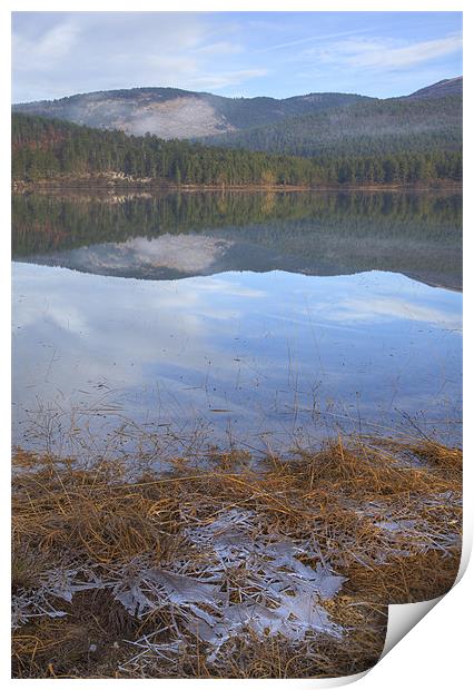 Palsko Lake, Pivka lakes, Slovenia Print by Ian Middleton