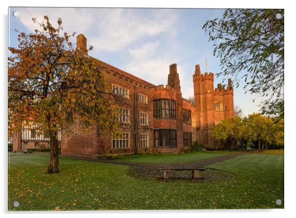 Gainsborough old hall Acrylic by Jason Thompson