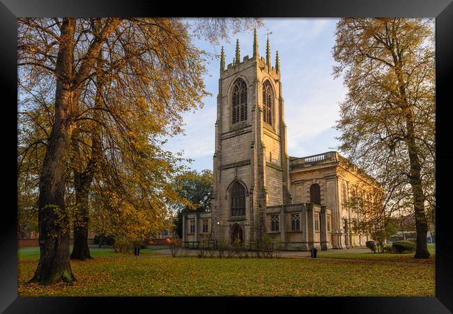 All Saints Parish Church, Gainsborough Framed Print by Jason Thompson