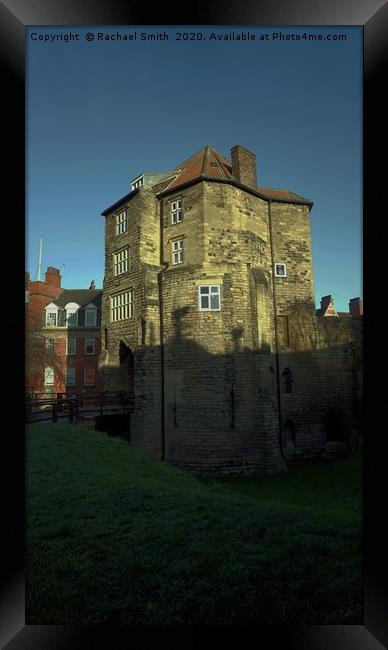 Newcastle Castle  Framed Print by Rachael Smith