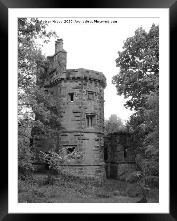 The Historic Warders Tower A Monument of Timeless  Framed Mounted Print by Andrew Heaps