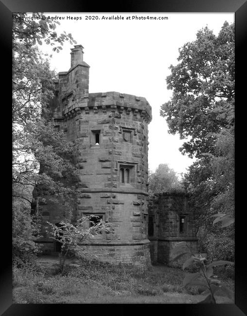 The Historic Warders Tower A Monument of Timeless  Framed Print by Andrew Heaps
