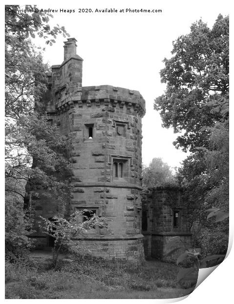 The Historic Warders Tower A Monument of Timeless  Print by Andrew Heaps