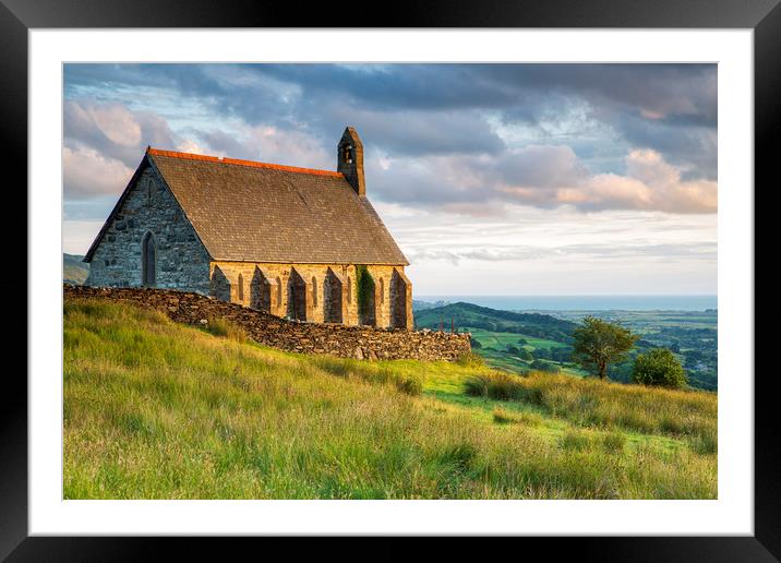 Saint Tecwyns Church  Framed Mounted Print by Rory Trappe