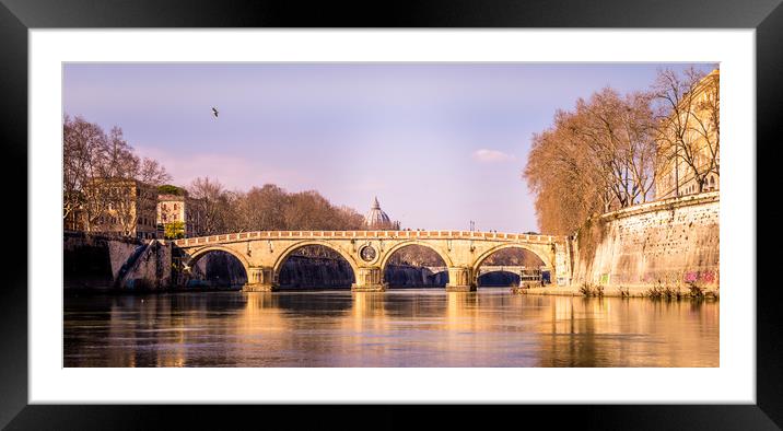The Iconic Sisto Bridge  Framed Mounted Print by Naylor's Photography
