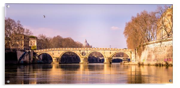The Iconic Sisto Bridge  Acrylic by Naylor's Photography