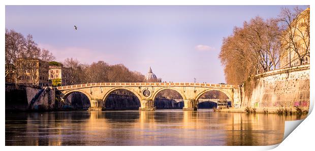 The Iconic Sisto Bridge  Print by Naylor's Photography