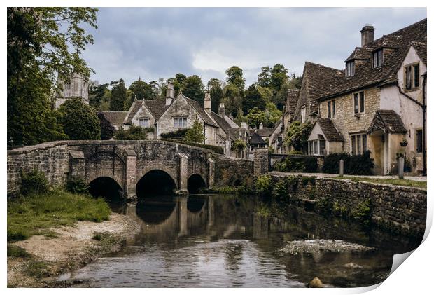 Castle Combe, England. Print by Stacy Cartledge
