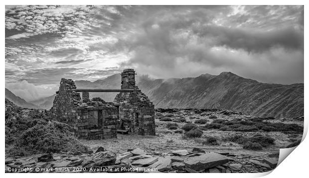 Snowdonia View Print by mark Smith