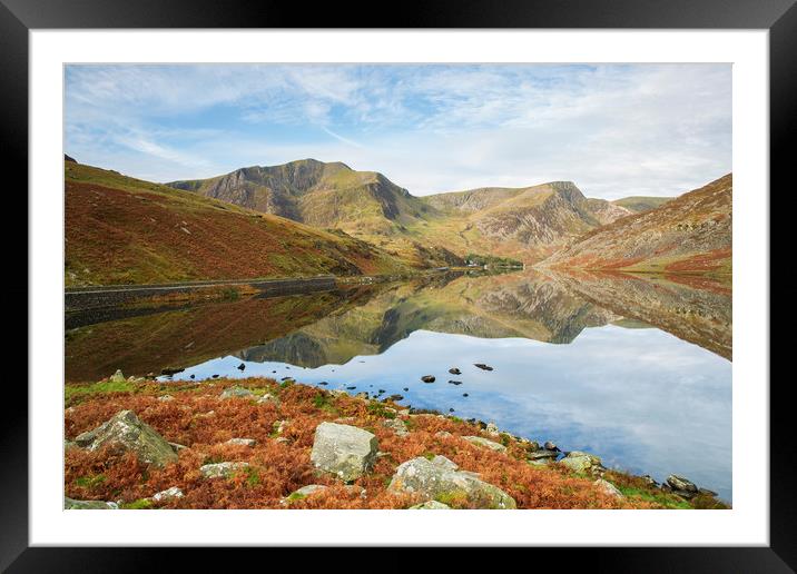 Llyn Ogwen Framed Mounted Print by Rory Trappe