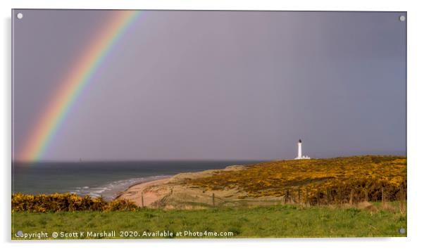 Covesea Rainbow Acrylic by Scott K Marshall