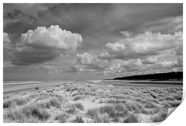 Clouds And Tranquility Print by Robert Geldard