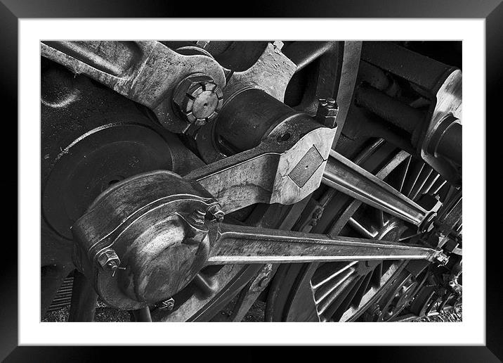 Age of Steam Framed Mounted Print by Wayne Molyneux