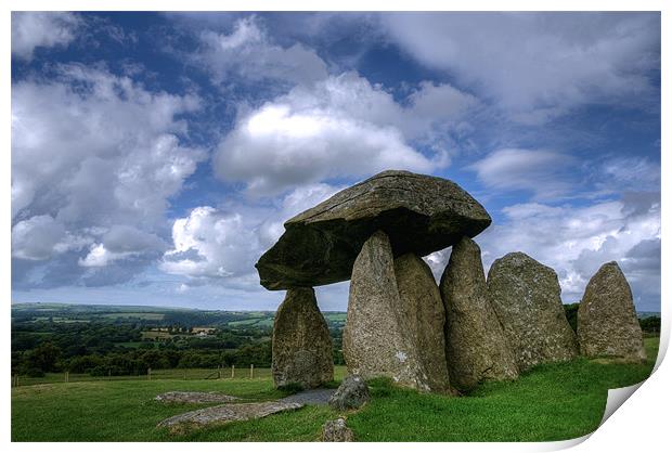 Pentre Ifan Print by Mark Robson