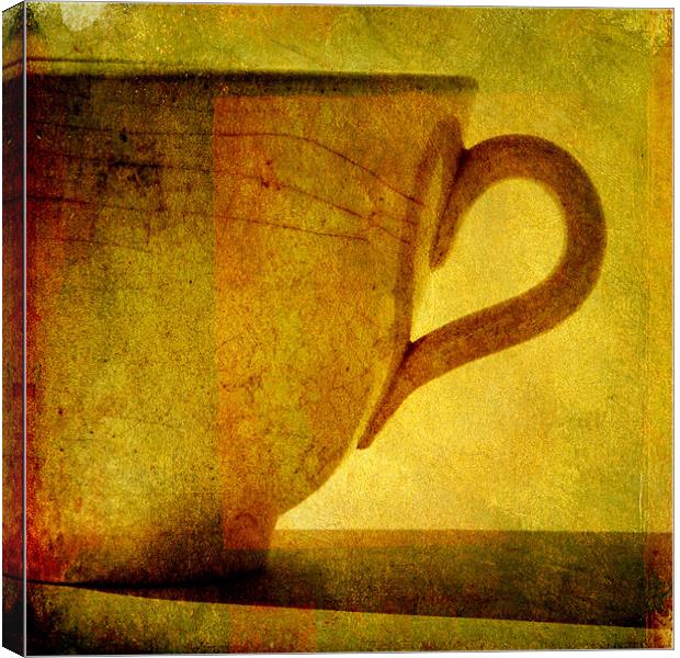 I would love a cup of tea ..... Canvas Print by Dave Turner