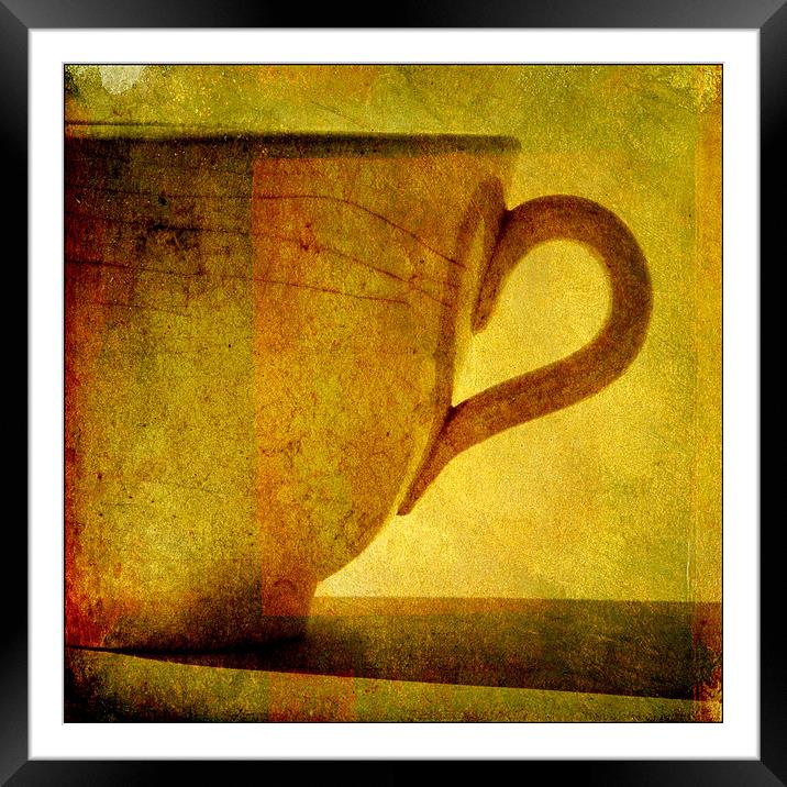 I would love a cup of tea ..... Framed Mounted Print by Dave Turner