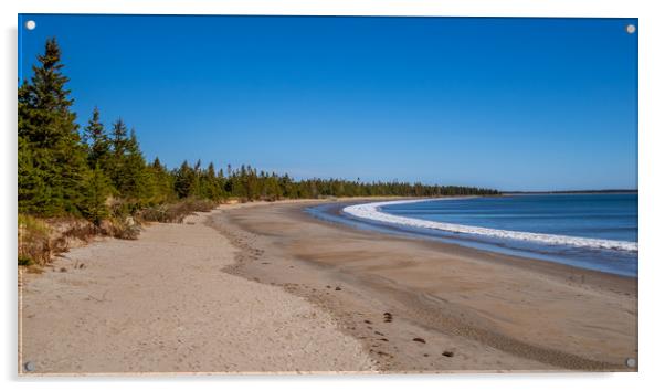 Crescent Beach, Nova Scotia, Canada Acrylic by Mark Llewellyn