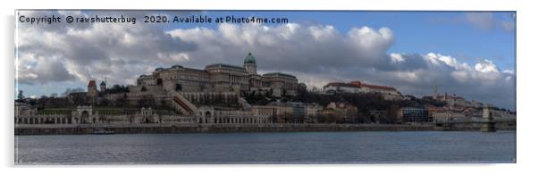 Budapest Skyline Panorama Acrylic by rawshutterbug 