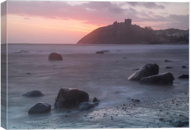 Criccieth Canvas Print by Rory Trappe