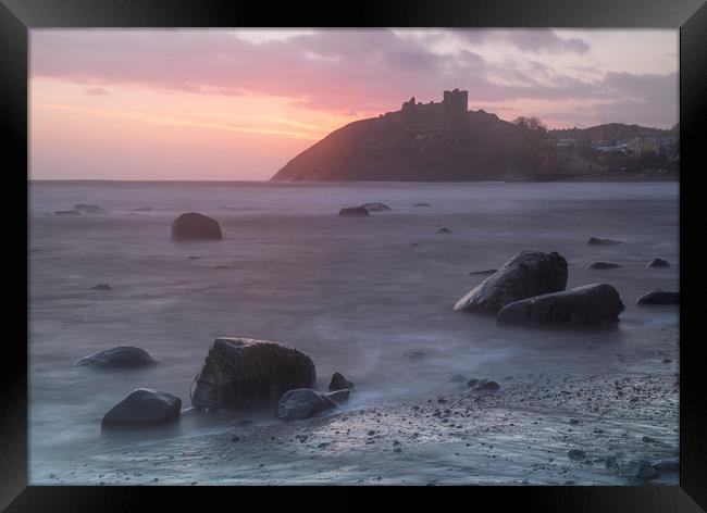 Criccieth Framed Print by Rory Trappe