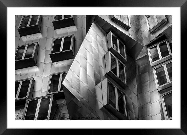 The Ray and Maria Strata Center, MIT, Boston Framed Mounted Print by Martin Williams