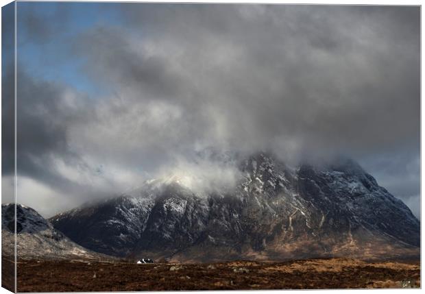 Majestic Buachaille Etive Mor Canvas Print by Tommy Dickson