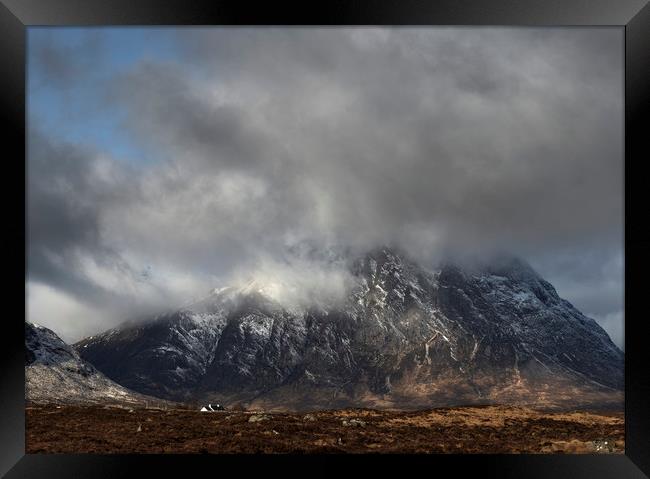 Majestic Buachaille Etive Mor Framed Print by Tommy Dickson